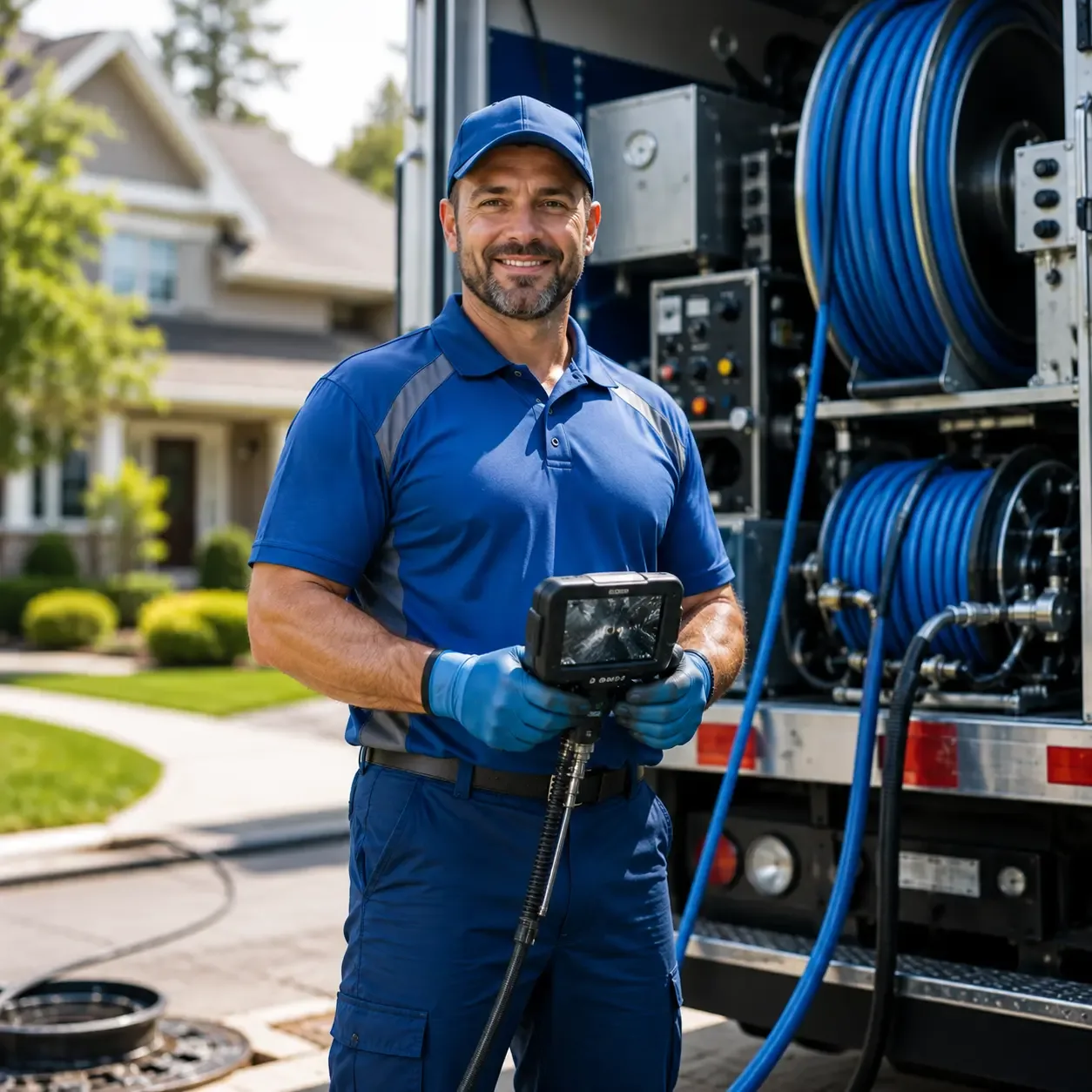 Local outdoor drain cleaning specialists in Dixon, IL